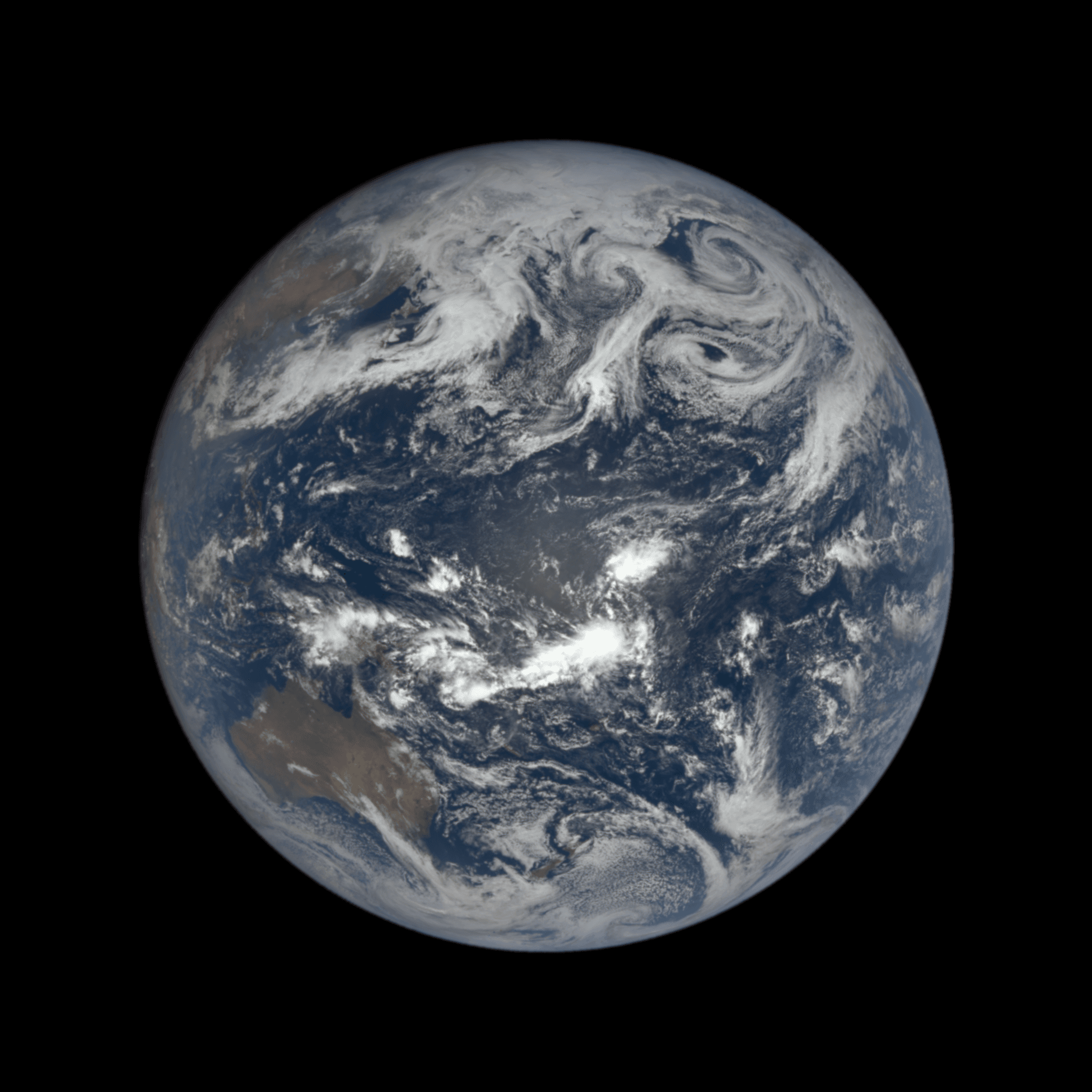 Full-disc Earth — 2026-04-01
