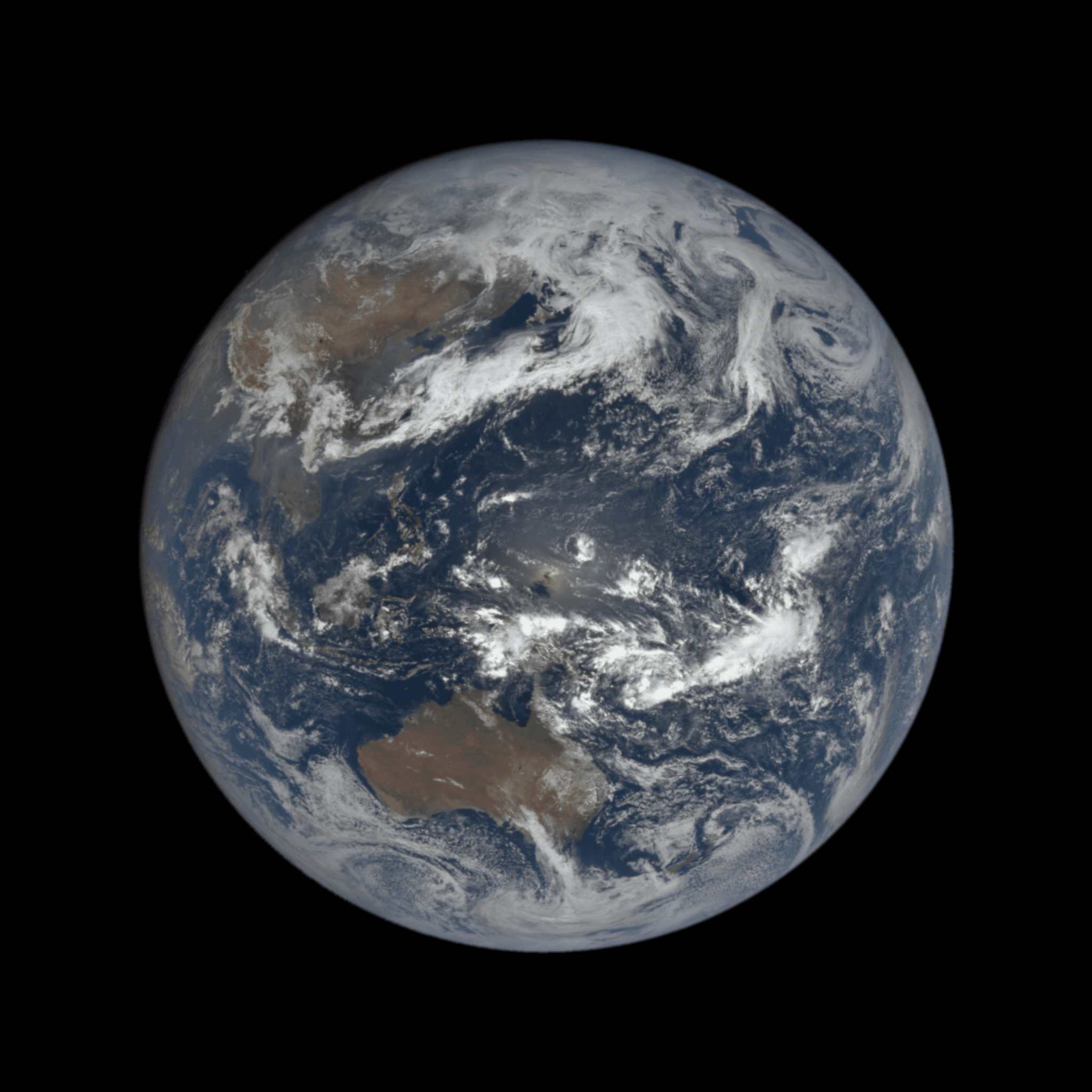 Full-disc Earth — 2026-04-01