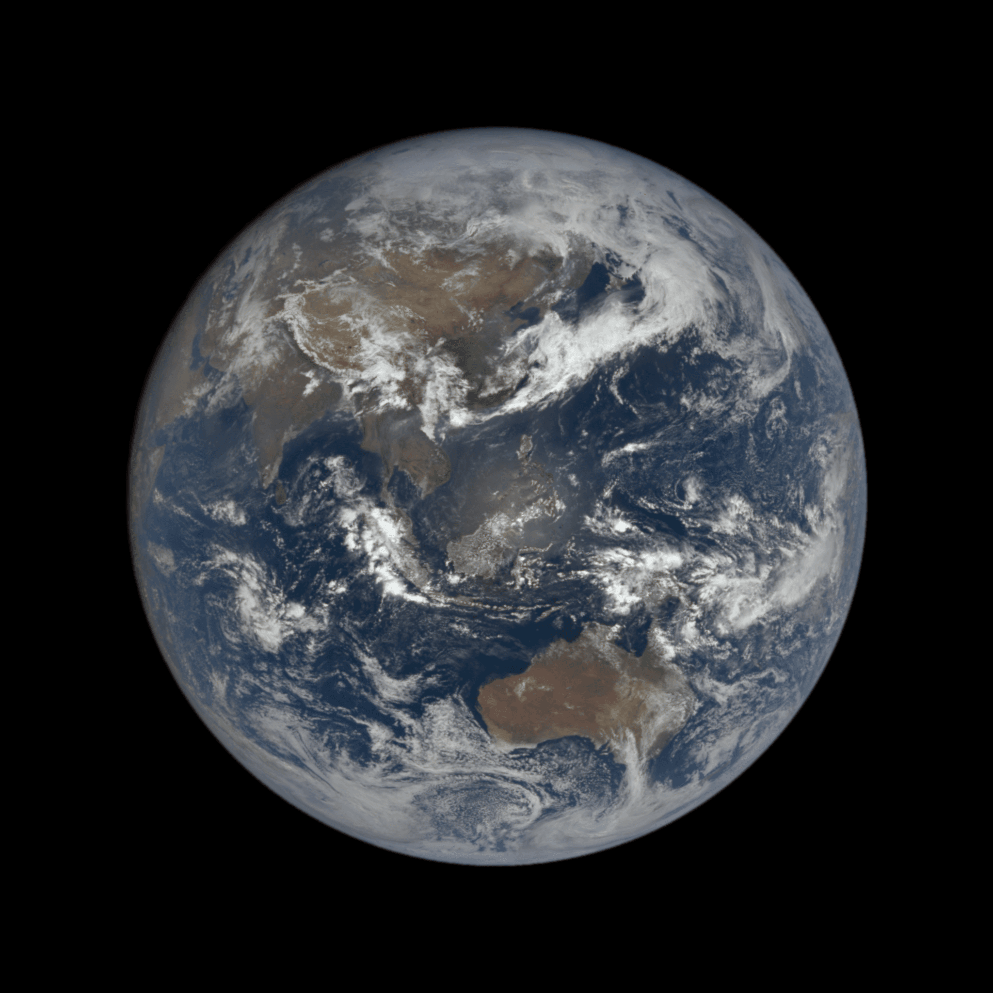 Full-disc Earth — 2026-04-01