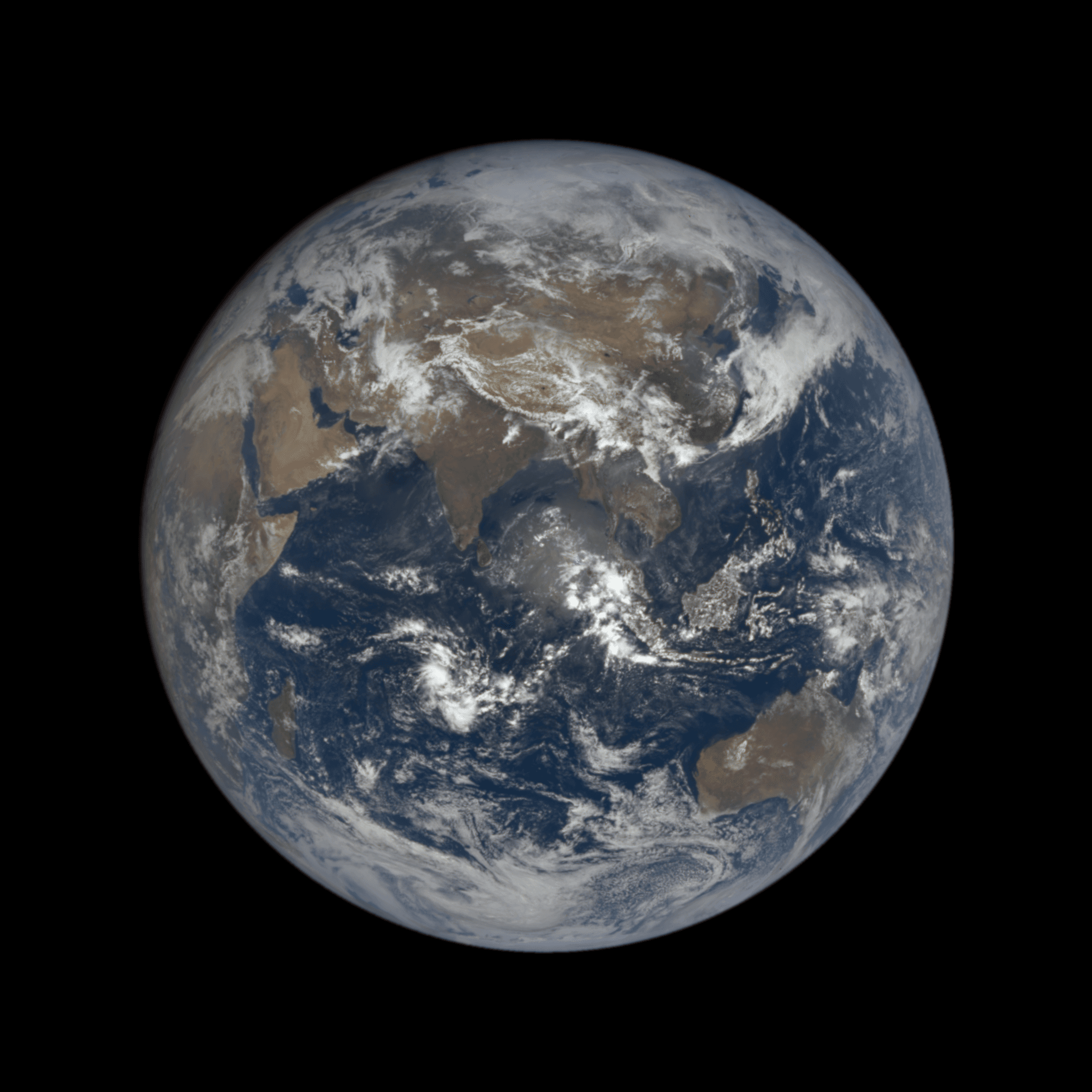 Full-disc Earth — 2026-04-01