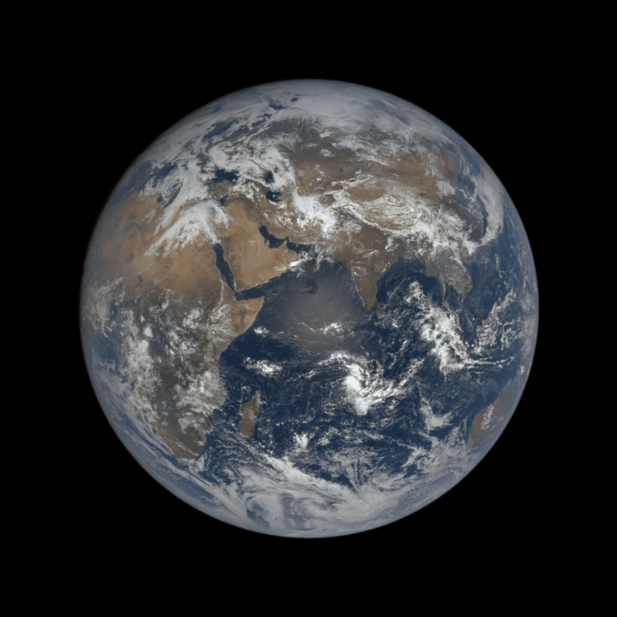 Full-disc Earth — 2026-04-01