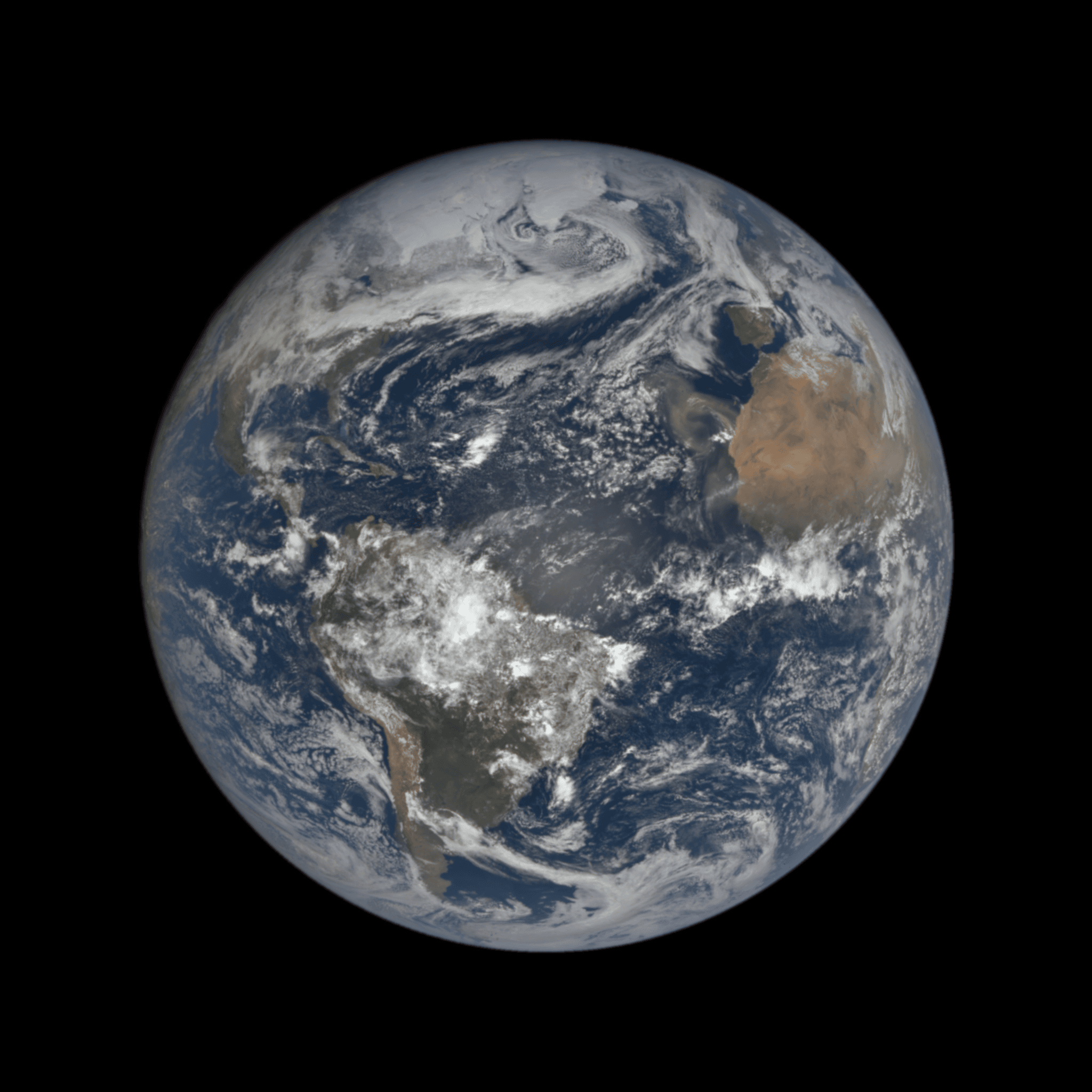 Full-disc Earth — 2026-04-01