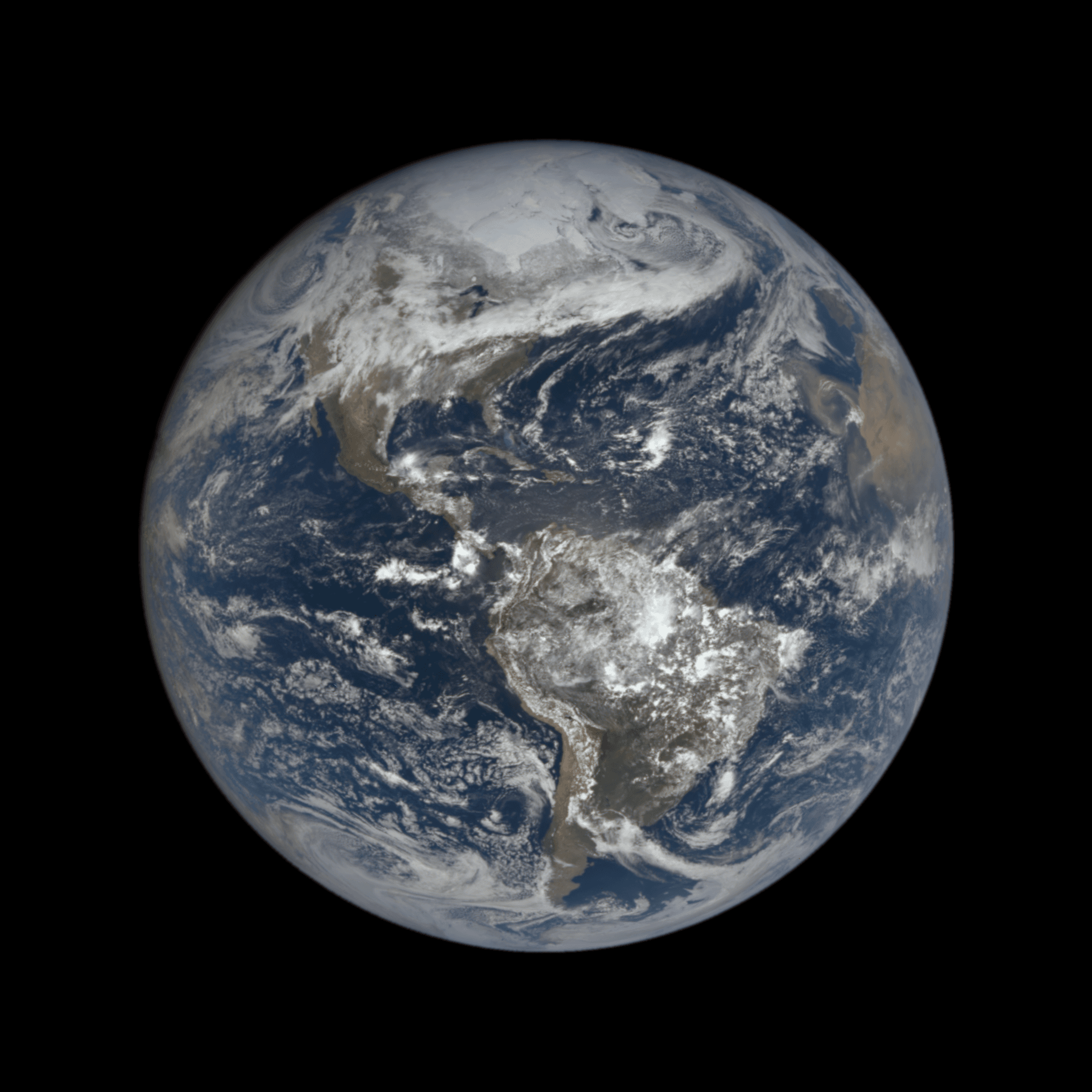 Full-disc Earth — 2026-04-01